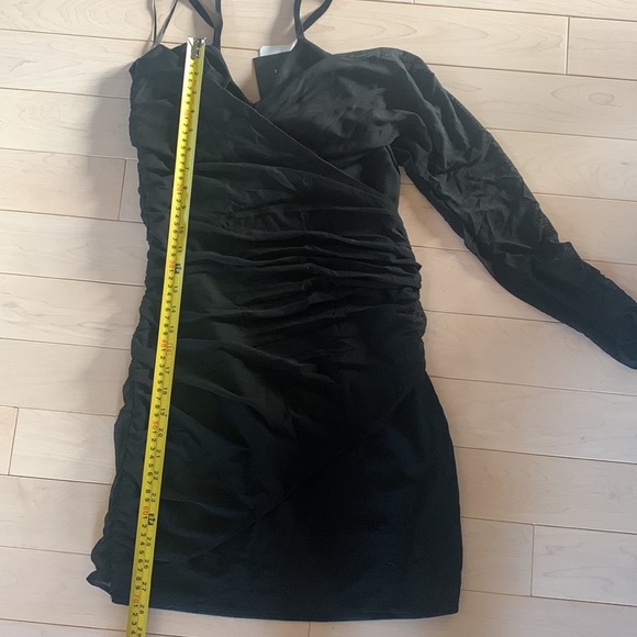 Zara one shoulder asymmetrical LBD - Picture 10 of 11